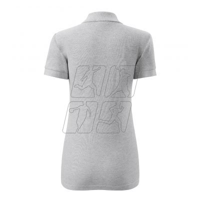 2. Malfini Cotton polo shirt W MLI-21303 light gray melange