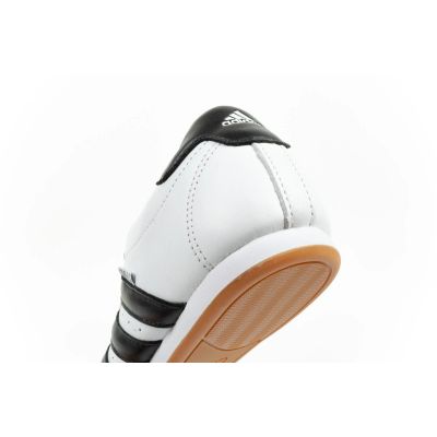 7. Adidas women's Taekwondo sports shoes white leather slip-on