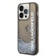 4. Karl Lagerfeld Liquid Glitter Elong case for iPhone 14 Pro - black