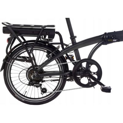 9. Snapp City-E Graphite Folding Electric Bike