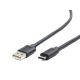 4. GEMBIRD CCP-USB2-AMCM-6 cable (USB 2.0 M - USB type CM; 1.8m; black)