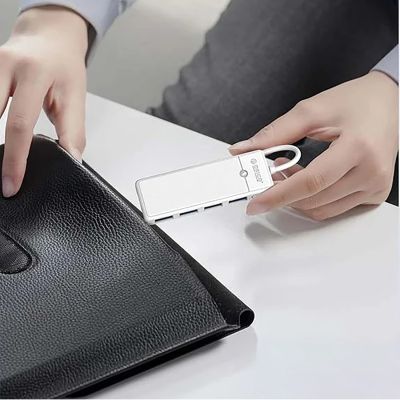 4. Orico PAPW4A-C3 USB Hub 4-port 4x USB-A 3.0 0.15 m - white