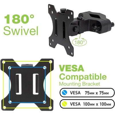 14. TECHLY LED/LCD TV POLE MOUNT 13-30 INCHES 10KG
