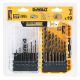 4. DEWALT DT70728 ToughCase+ Metal Drill Bit Set