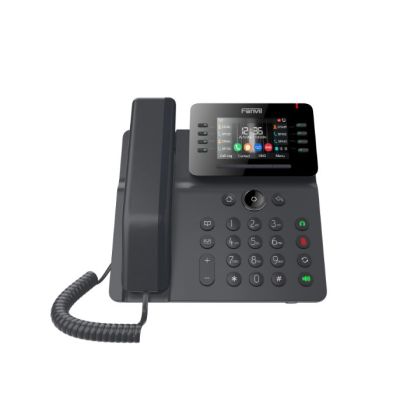 2. Fanvil V64 VoIP Phone Black 12 Line LCD Wi-Fi