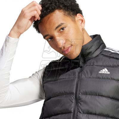 5. Adidas Essentials 3-Stripes Light Down Vest M HZ5728