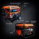Extralink EGH-7000 hybrid power generator, 7kW