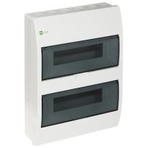SURFACE-MOUNTED DISTRIBUTION BOARD 24-MODULE ELEGANT-2X12/NT/W/EPN Elektro-Plast