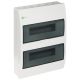 SURFACE-MOUNTED DISTRIBUTION BOARD 24-MODULE ELEGANT-2X12/NT/W/EPN Elektro-Plast