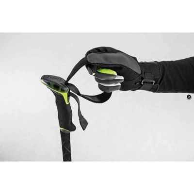 3. LEKI Guide 2 sticks black-neon-anthracite