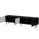 2. 4D MOUNTAIN TV cabinet 204x40x55 black + gold