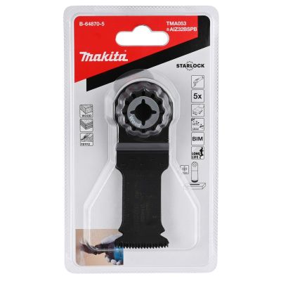 2. Makita B-64870-5 jigsaw, fret saw and circular saw blade Bimetal 5 pcs.