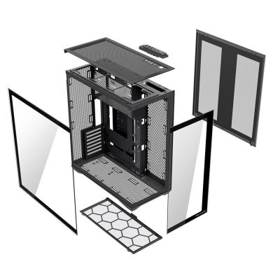 MODECOM VOLCANO SPACE XL FULL TOWER NF CASE BLACK
