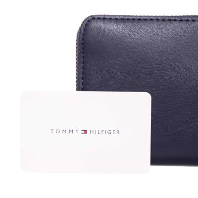 8. Tommy Hilfiger Iconic GP Wallet Keyfob Women's Wallet with Keychain Gift - AW0AW14004-DW6