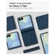 6. Spigen AirSkin Aramid MagFit MagSafe Case for Samsung Galaxy Z Flip 8 - Navy Blue