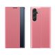 2. New Sleep Case Cover with Flip and Stand for Samsung Galaxy S25 Edge - Pink