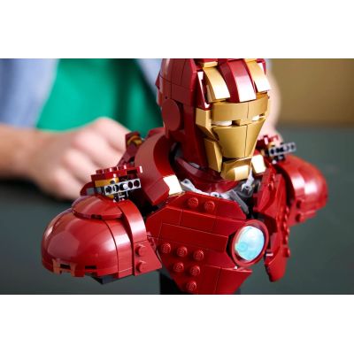 10. LEGO Marvel 76327 Iron Man MK4 Bust
