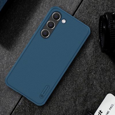 14. Nillkin Super Frosted Shield Pro case for Samsung Galaxy S23+ armored cover + phone stand red