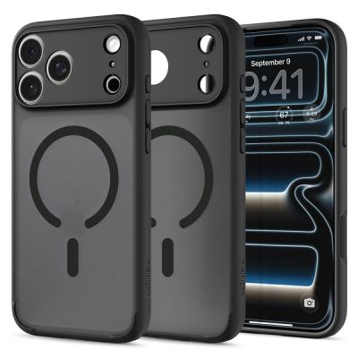 Spigen Ultra Hybrid MagSafe case for iPhone 18 Pro Max / 17 Pro Max - frost black