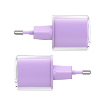 2. Acefast A53 PD 30W GaN USB-C charger with display - purple