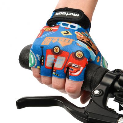 5. Meteor Safe City Junior Cycling Gloves 26178-26179-26180