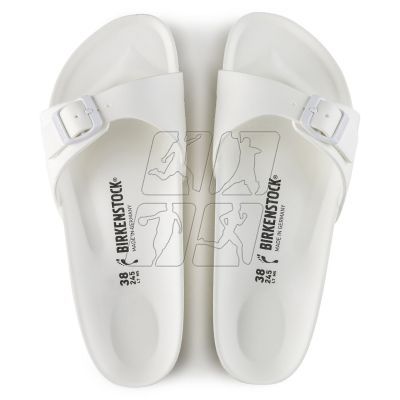 9. Birkenstock Madrid Essentials Eva 128183 białe 36