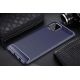 3. Carbon Case Flexible Cover TPU Case for Samsung Galaxy A42 5G blue