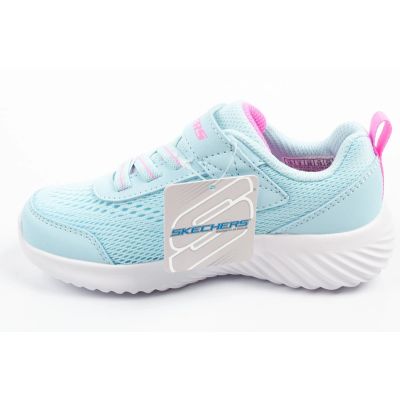 3. Skechers Bounder Blue Velcro Baby Sports Shoes