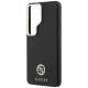 6. Guess Rhinestone Round Logo MagSafe Case for Samsung Galaxy S26 Ultra - Black