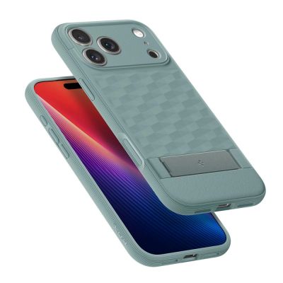 7. Spigen Parallax "S" MagSafe Case for iPhone 17 Pro Max - Green