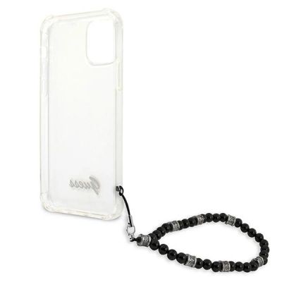 7. Guess GUHCP12LKPSBK iPhone 12 Pro Max 6.7" Transparent hardcase Black Pearl
