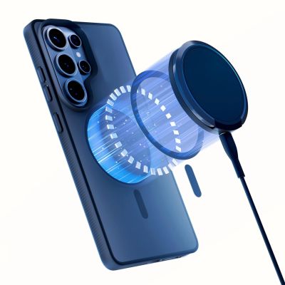 18. 3mk Smoke MagCase for Samsung Galaxy S26 Ultra - Gray-Translucent