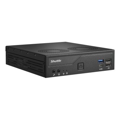 4. Shuttle XP? Slim DH610V2 Barebones PC Size 1.35L Black Intel H610 LGA 1700