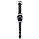 2. Karl Lagerfeld 3D Rubber Choupette Heads Strap for Apple Watch 38/40/41mm - Black