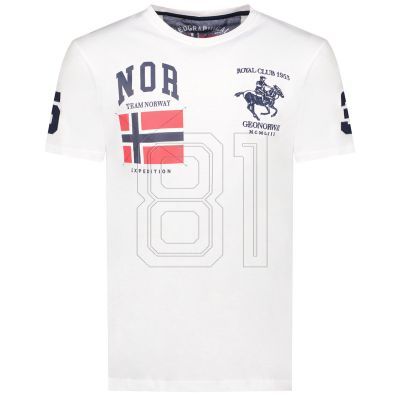 Geographical Norway Jequestre T-shirt 254 M SY1305H/GN-White