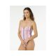 2. Women's RIP CURL Coastal Instinct Cheeky 1Pc Multicolor Swimsuit