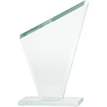 Glass trophy