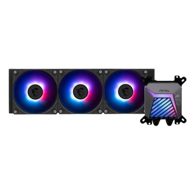 8. MSI MAG Coreliquid A15 360 Motherboard, Processor All-in-one Liquid Cooler 12 cm Black 1 pc.