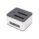 12. Digitus USB 3.0 Docking Station with Two 2.5"/3.5" SATA Hard Drives