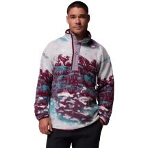 Columbia Helvetia II Printed Half Snap Fleece 2098461624 Burgundy L