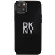 3. DKNY Liquid Silicone Metal Logo case for iPhone 15 Plus / 14 Plus - black