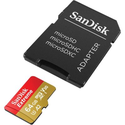2. Sandisk Extreme 64Gb Microsdxc Uhs-I