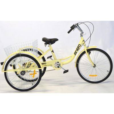 18. 24-INCH VANILLA 3-WHEEL BIKE 1-SPEED