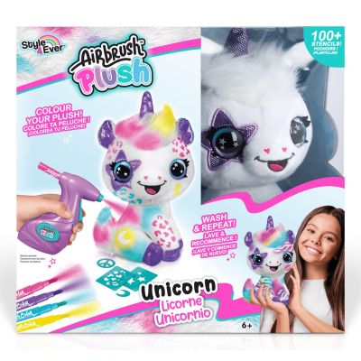 2. Canaltoys Airbrush Plush Unicorn