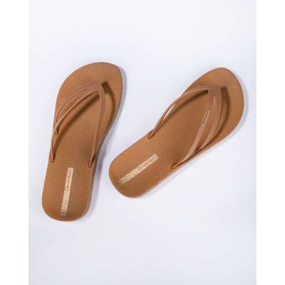 4. Ipanema women's flip-flops Bossa Soft comfortable brown fashionable