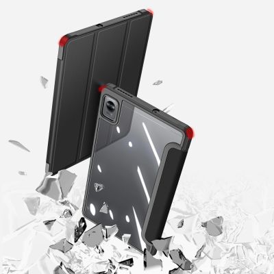 10. Dux Ducis Toby Armored Flip Smart Case for Realme Pad Mini black