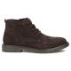 2. Men's leather ankle boots, unlined, suede, dark brown, Filippo MBT8318