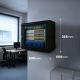 34. Extralink 6U 600x600 Black Wall-Mounted Rack Cabinet