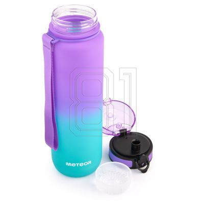 3. Meteor Bottle 1000 ml 17664 purple/blue