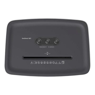 4. HP ONESHRED 18CC Shredder, P-4 shreds, 18 sheets, 25l, light gray, HPN280518CCON-14.